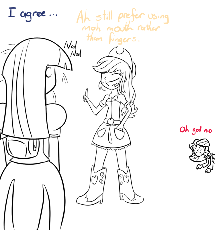 Writing. .. made me chuckle oh gee it's a pony now your whole day is ruined