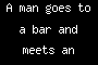 A man goes to a bar and meets an escort