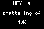 HFY+ a smattering of 40K
