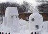 Awesome snow sculpture