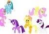 All the ponies in MS paint