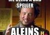 aliens caused spelling