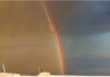 airplane + lightning + rainbow = ?