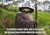 A sloth is never late