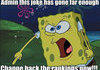 angry spongebob