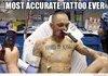 Accurate tattoo