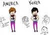 America VS Korea