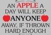 Apples can help you