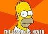 Advice Homer