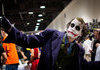 Amazing Heath Ledger Joker cosplay