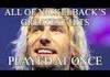 All the best nickleback songs at once