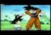 Adult Goku meets kid Goku
